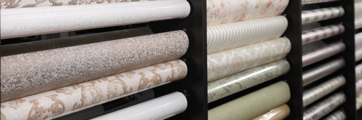 Selección de papel pintado decorativo para paredes de salón, dormitorio y habitación infantil