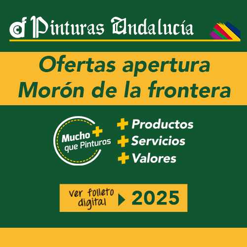 Ofertas de apertura Pinturas Andalucía Morón de la Frontera 