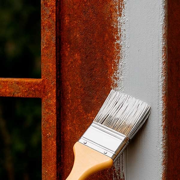 ¿Cómo pintar sobre óxido sin lijar? Utiliza pinturas para metales y convertidores de óxido