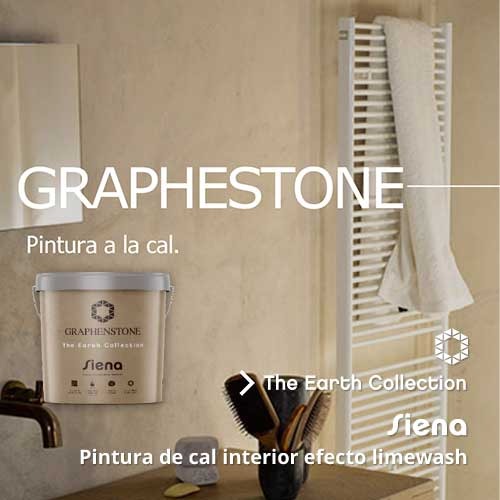 Pintura a la cal Graphenstone Siena: qué es, cómo se aplica y por qué es el producto ideal para pintar interiores
