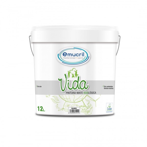 Emucril Vida - Pintura natural y ecológica para interiores saludables